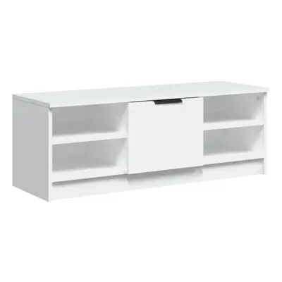 (White) vidaXL TV Cabinet Engineered Wood TV Console Cabinet Sideboard Multi Colours