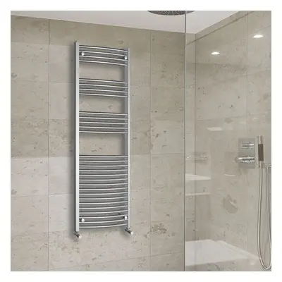 (1600x600mm) Warmehaus Curved Heated Towel Rail Central Heating for Bathroom Kitchen Radiator La