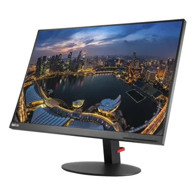 Lenovo ThinkVision T24d Full HD LED Flat Black computer monitor