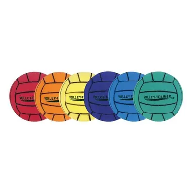 Champion Sports FVBSET Ultra Foam Volleyball Set, Multicolor - Set of