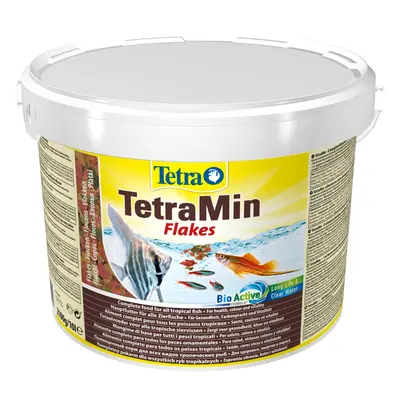 Tetra Min Fish Food, Complete Food for All Tropical Fish for Health, Colour and Vitality, Litre