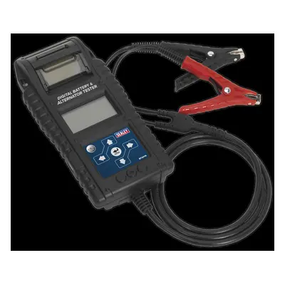 Digital Start/Stop Battery & Alternator Tester with Printer 6/12/24V