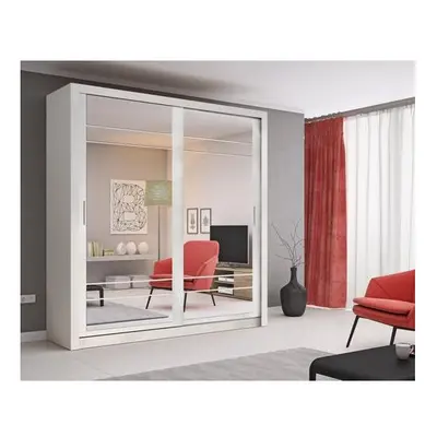 (White Matt) Arti - Sliding Door Wardrobe 203cm