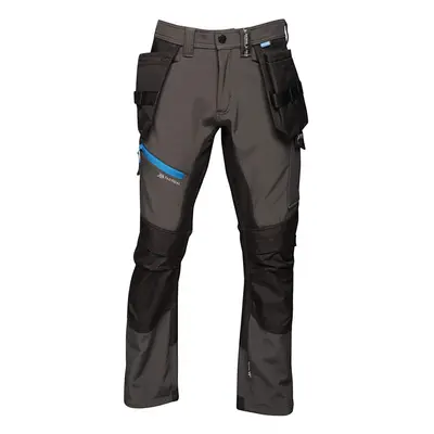 (34R, Ash) Regatta Mens Strategic Softshell Work Trousers