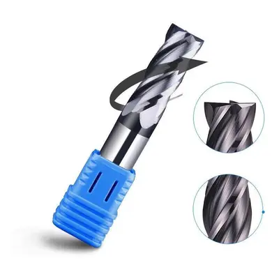 () 1-20mm Flute Milling Cutter Tungsten Steel HRC50 End Mill Milling Machine Tools for Steel