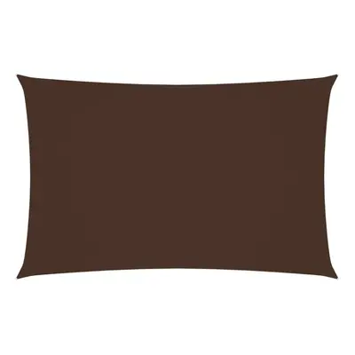 vidaXL Sunshade Sail Oxford Fabric Rectangular 4x7 m Brown Sunscreen Canopy