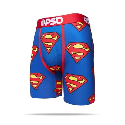 Superman 813614-small Superman Logo Mens Boxer Briefs, Small