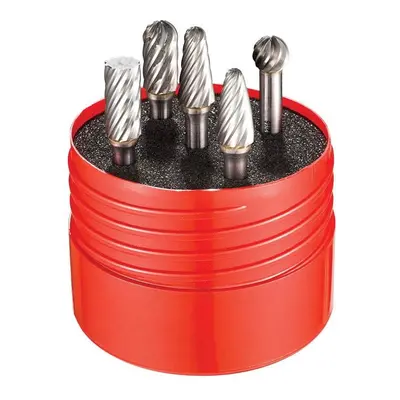 P880 NO.3 Carbide Cylindrical Burr Set - Piece with Plastic Case