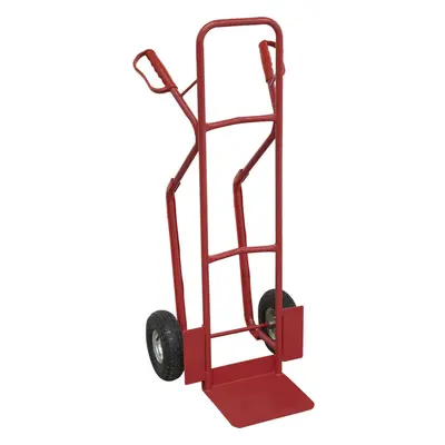 300kg Heavy Duty Lay Flat Sack Truck & Pneumatic Tyres - Tubular Steel Frame