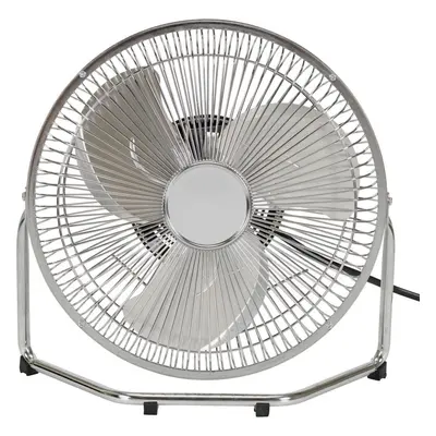 Challenge Inch Tilting Desk Fan - Chrome