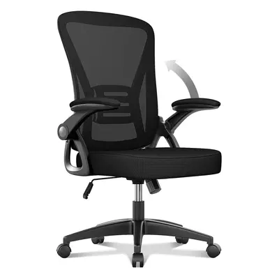 (Black B) Ergonomic Office Chair With Adjustable Headrest