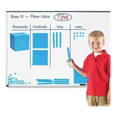 Learning Resources Giant Magnetic Base Ten Set - Piece