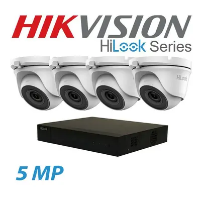 Hikvision CCTV HD 4K 5MP Night Vision DVR Home Security Kit 4TB