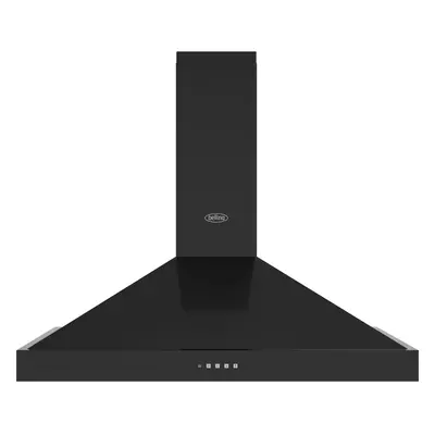 Belling cooker hood Wall-mounted Black mÂ³/h C