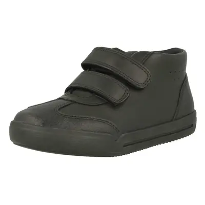 (UK Infant, Black) Boys Clarks Hi Top School Shoes Mini Idol - F Fit