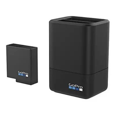 Dual Battery Charger + Battery (HERO6 Black/HERO5 Black/HERO 2018) (GoPro Official Accessory)