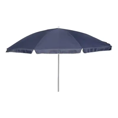 Bo-Camp Parasol 200cm Blue Garden Beach Sun Shade Protection Patio Umbrella