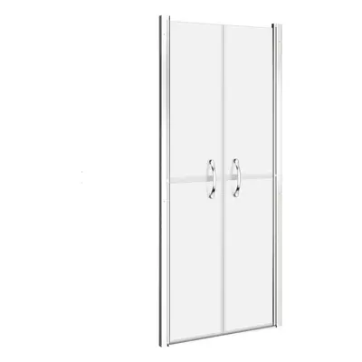 vidaXL Shower Door Frosted ESG 76x190 cm Enclosure Screen Bath Cabin Bathroom