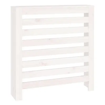 (White, 79.5 x x cm) vidaXL Solid Wood Pine Radiator Cover Radiator Cabinet Multi Colours/Sizes