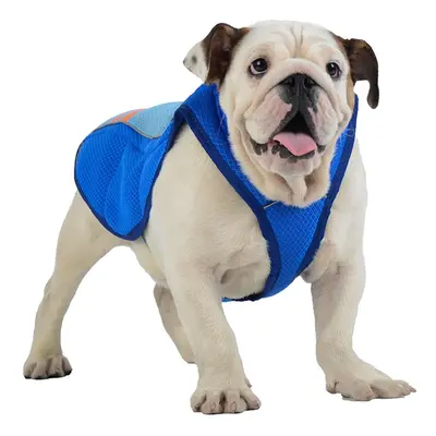 (S) Pet Dog Summer Cool Vest Breathable Comfortable Sunscreen Cooling Clothes Jacket Pet Vest