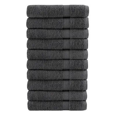 (anthracite, x cm/ pcs) vidaXL Premium Sauna Towels Guest Bath Towel pcs Grey 600gsm 100% Cotton