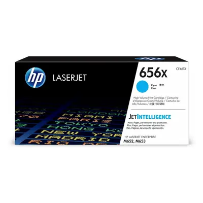 HP 656X High Yield Cyan Original LaserJet Toner Cartridge