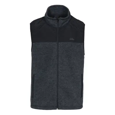 (XXS, Black Melange) Trespass Mens Leafminer Fleece Gilet