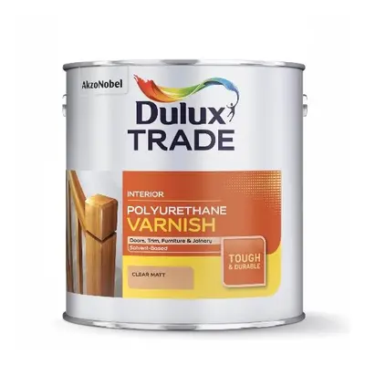 Dulux Trade Polyurethane Varnish Matt 2.5L