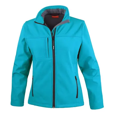 (10 UK, Azure) Result Womens/Ladies Classic Softshell Soft Shell Jacket