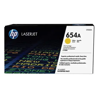 HP CF332A (654A) Toner yellow, 15K pages