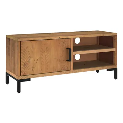 vidaXL Solid Wood Pine TV cabinet Brown Recycled TV Console Media Cabinet