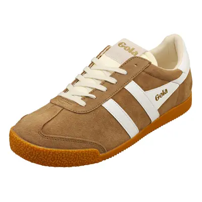 (9) Gola Elan Mens Casual Trainers in Tabacco