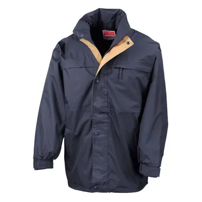 (XS, Navy/Sand) Result Mens Midweight Multi-Functional Jacket