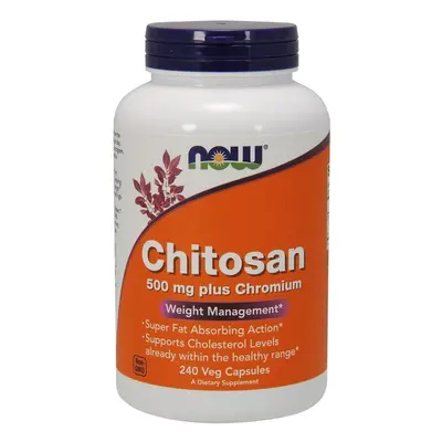 NOW Foods Chitosan, 500mg Plus Chromium , vcaps