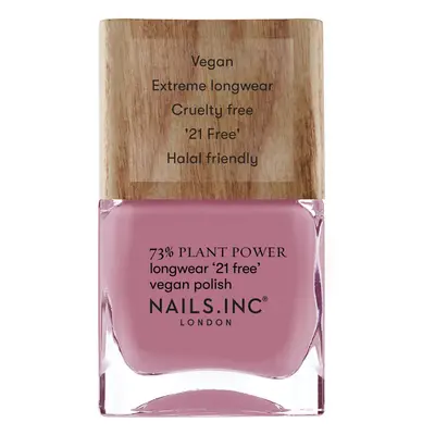 Nails.INC 73% Plant Power Nature Nirvana 14ml, Mauve Nail Polish