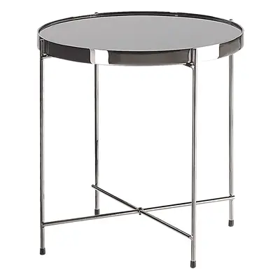 Side Table LUCEA Mirrored Silver