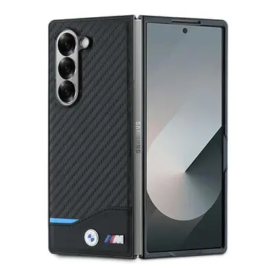 BMW Carbon Case with MagSafe for Samsung Galaxy Z Fold Black