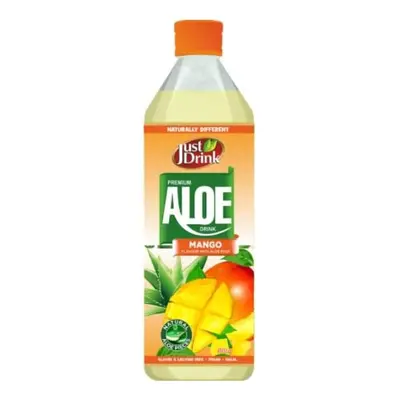 (Pack Of 24) Just Drink Mango Aloe Drink 500ml