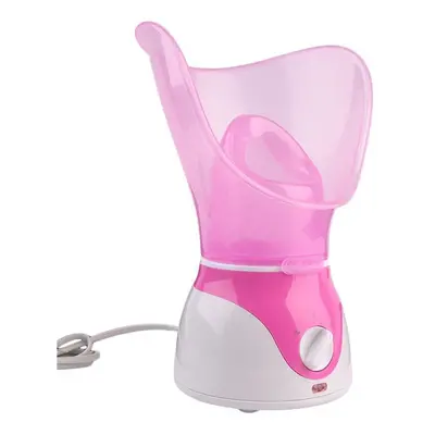 (Pink) Facial Spa Pores Steamer Sprayer Cosmetology Machine Handy Mist Beauty Skin Care