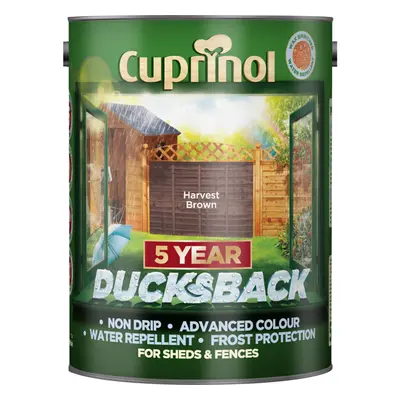 Cuprinol Year Ducksback Harvest Brown 9L