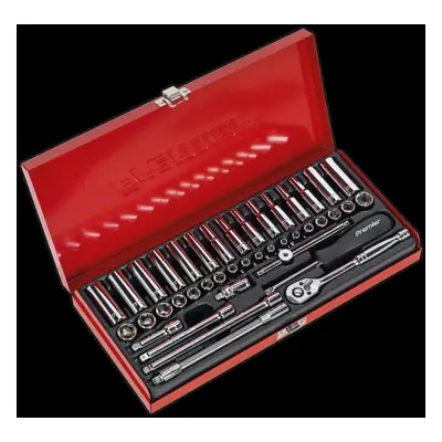 Socket Set 41pc 1/4"Sq Drive 6pt WallDrive® - Metric/Imperial