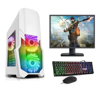 FCS Fast Gaming PC Full Setup Core i7-4770 16GB 1TB Windows 4GB GTX1050TI