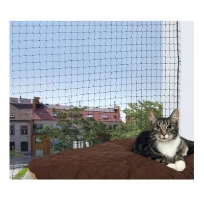 Protective Net, Ã M, Black - Trixie Safety Nets Cats Mass Item From - trixie black safety nets 