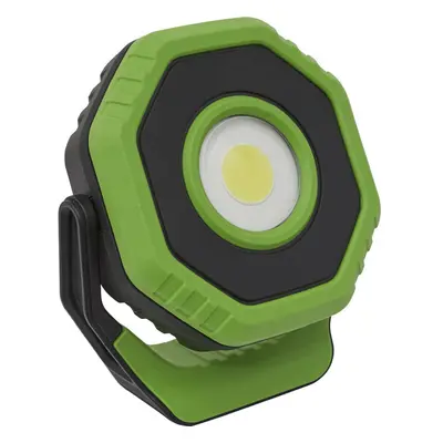 Rechargeable Pocket Floodlight - Degree Swivel - 14W COB LED - Green