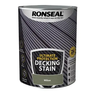 Ronseal Ultimate Protection Decking Stain Willow litre