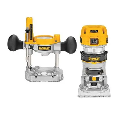 DeWalt D26204K Plunge Fixed Base Premium Router 8mm 1/4" Watt Volt