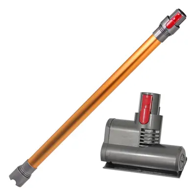 Vacuum Mini Motorised Turbine Brush for Dyson V10 SV12 + Orange Rod Wand Tube