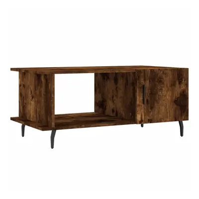 (smoked oak) vidaXL Coffee Table Tea Side Table Sofa Couch Table Sonoma Oak Engineered Wood