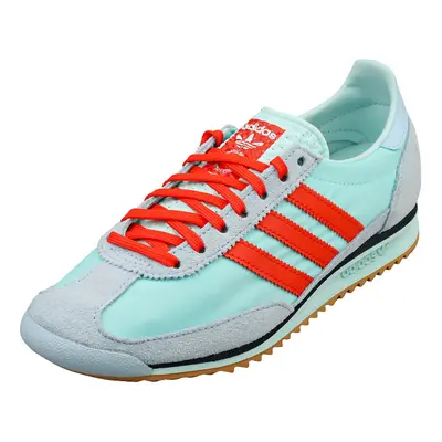 (6.5) adidas Sl Og Womens Fashion Trainers in Aqua Red