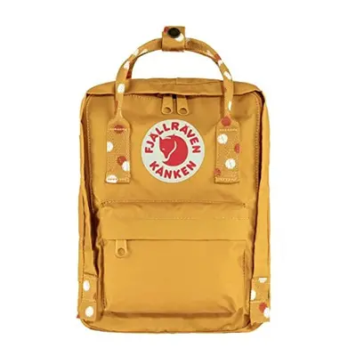 Fjallraven K?nken Mini Sports backpack Unisex Ochre-Confetti Pattern OneSize